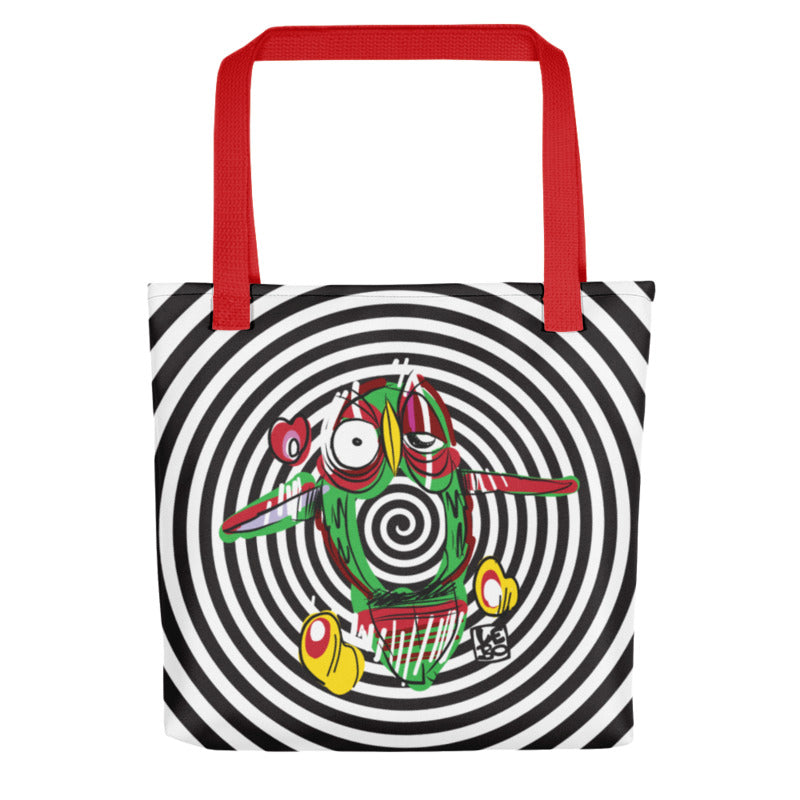 Spiraling Owl (V1) – Lebo Tote bag